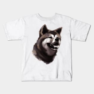 Akita Great Japanese Dog Kids T-Shirt